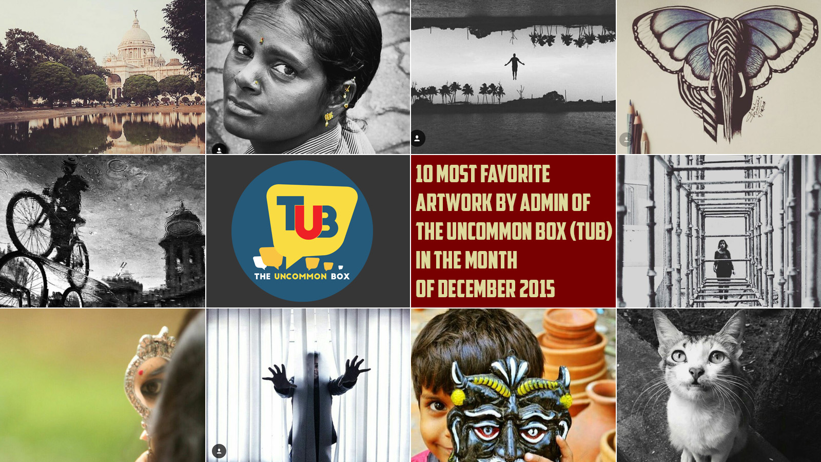10 Most Favorite artwork by admin of ‘The Uncommon Box’ in the month of December’15