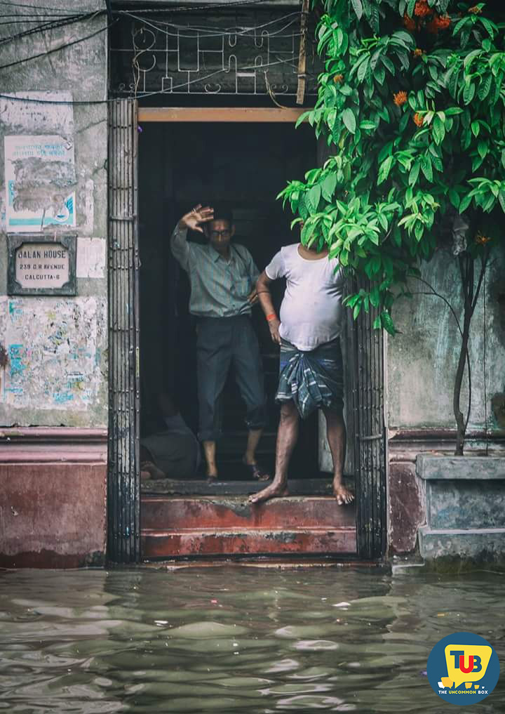 A Typical Rainy Day In Kolkata, Captured Through An Uncommon Lens.