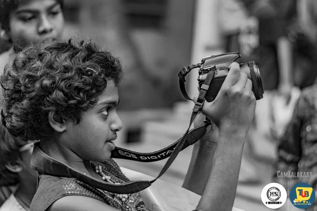 Spreading Smiles With Children on Children's Day - A Special Collaborative Photowalk By TheUncommonBox India In Black & Halla.In