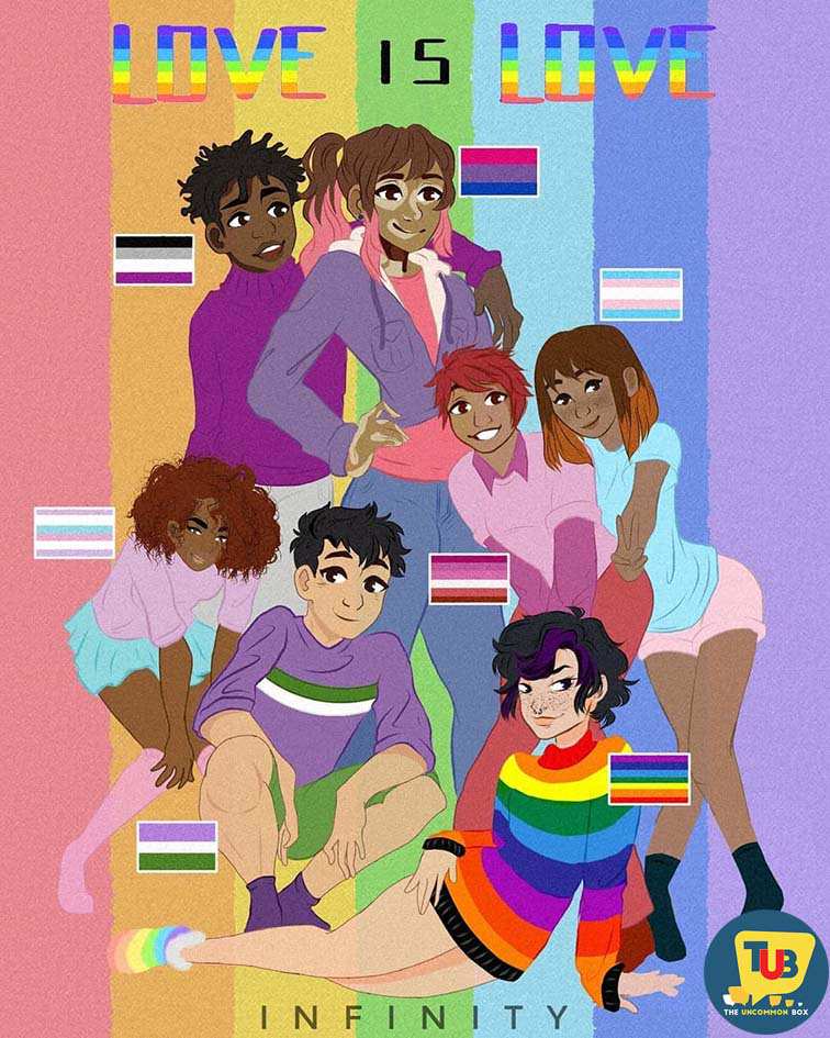 Where The Voices Were Heard Through Art - The Pride Month Campaign 2020 By The Uncommon Box