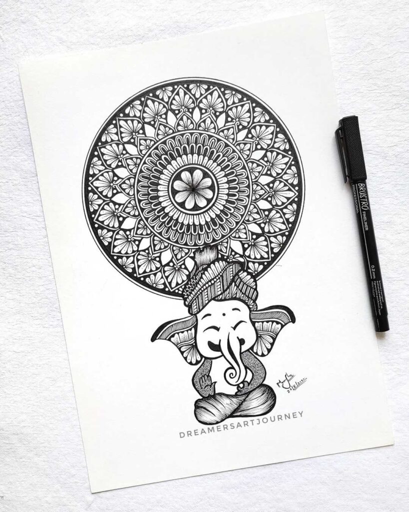 30 Stunning Artworks To Embrace This Ganesh Chaturthi from TheUncommonBox